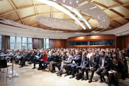 Participants at the Klimapakt fir Betriber launch conference