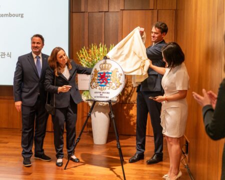 Official inauguration of the Luxembourg embassy in Seoul